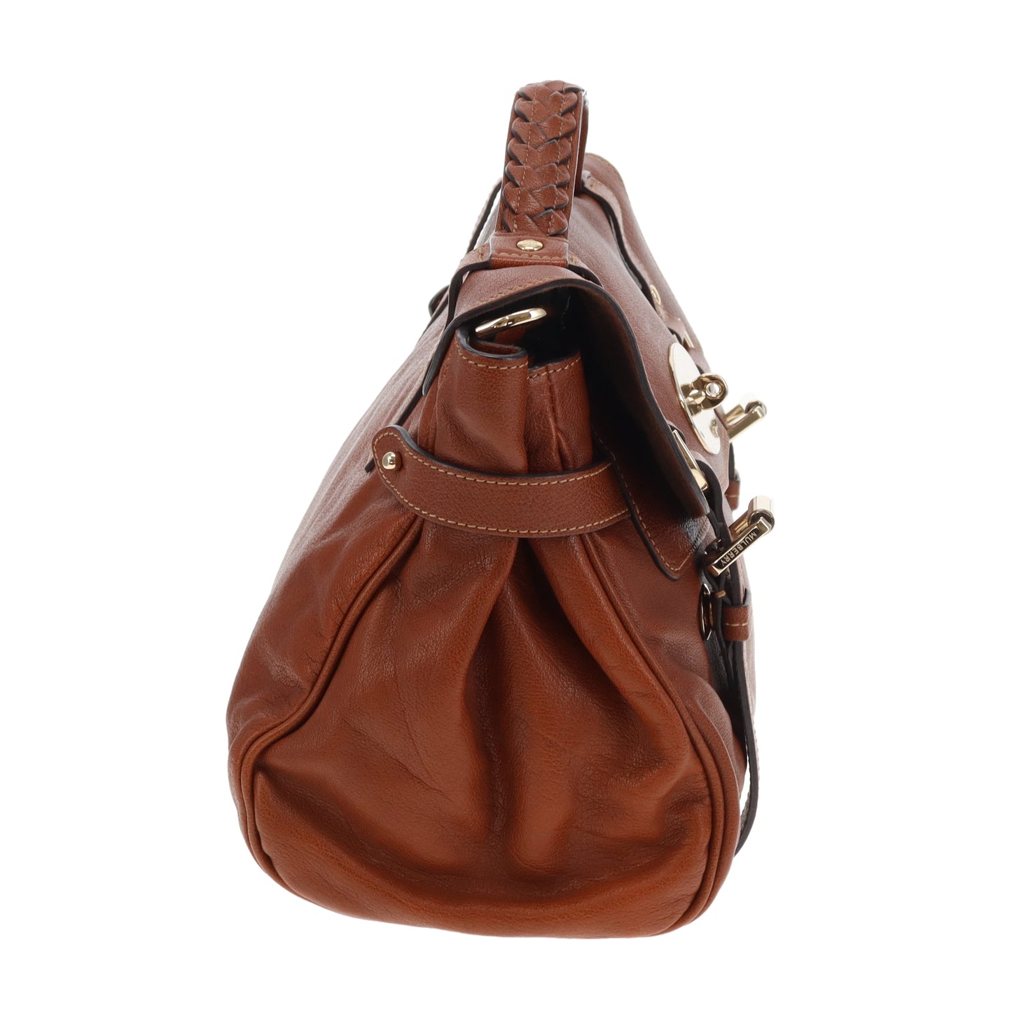Mulberry Alexa Oak Polished Buffalo Leather GHW