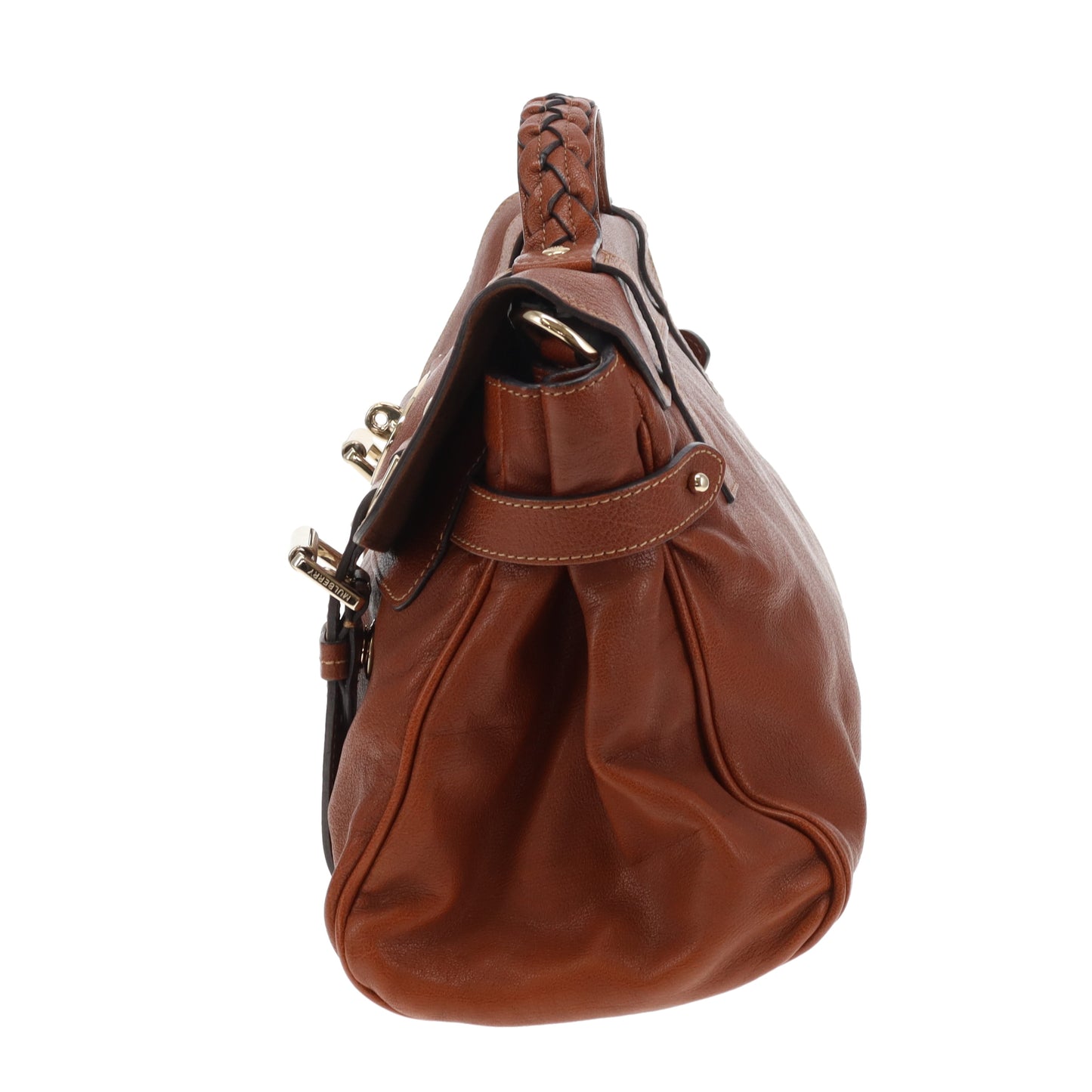 Mulberry Alexa Oak Polished Buffalo Leather GHW