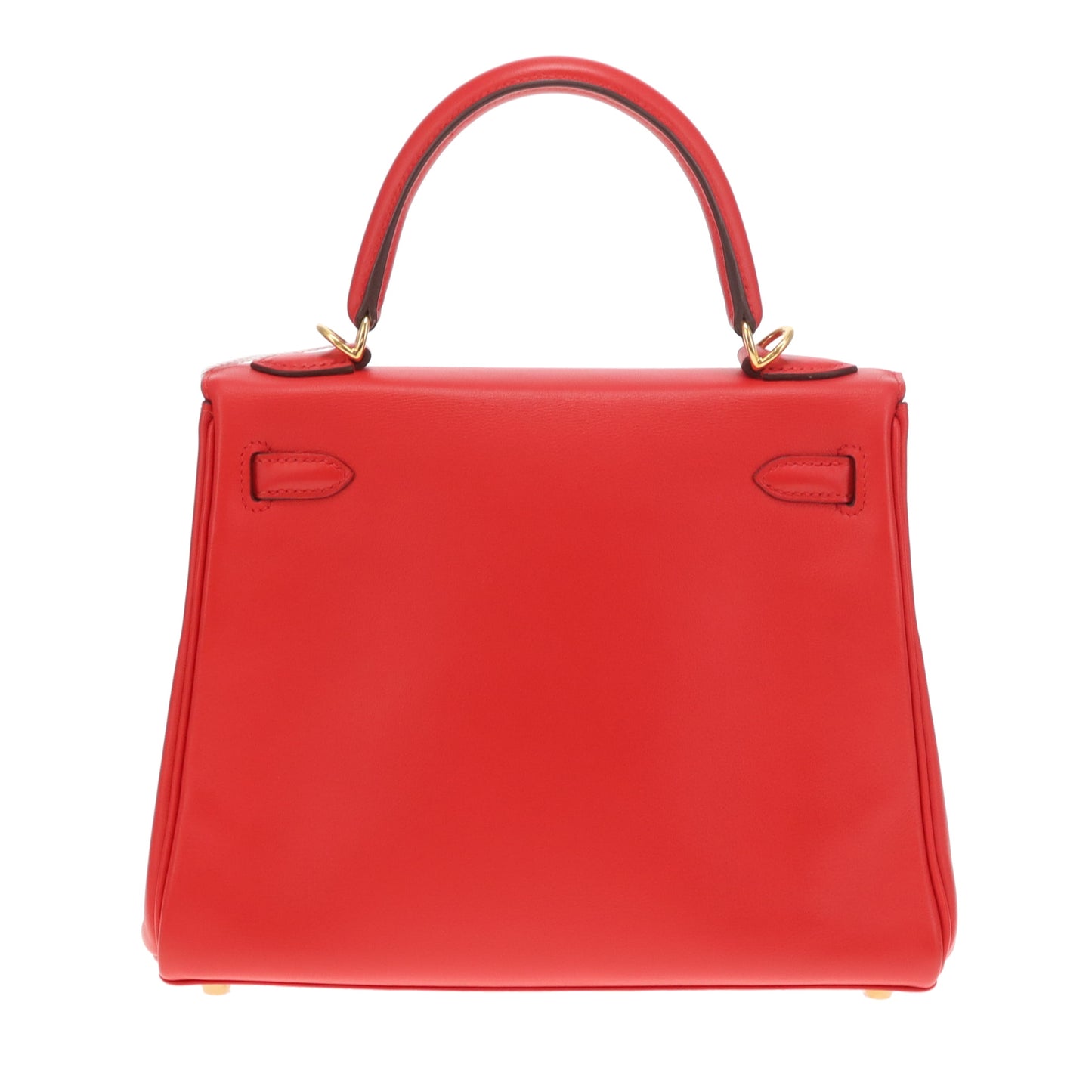 Hermes Kelly 25 Retourne Rouge de Coeur Swift GHW 2020