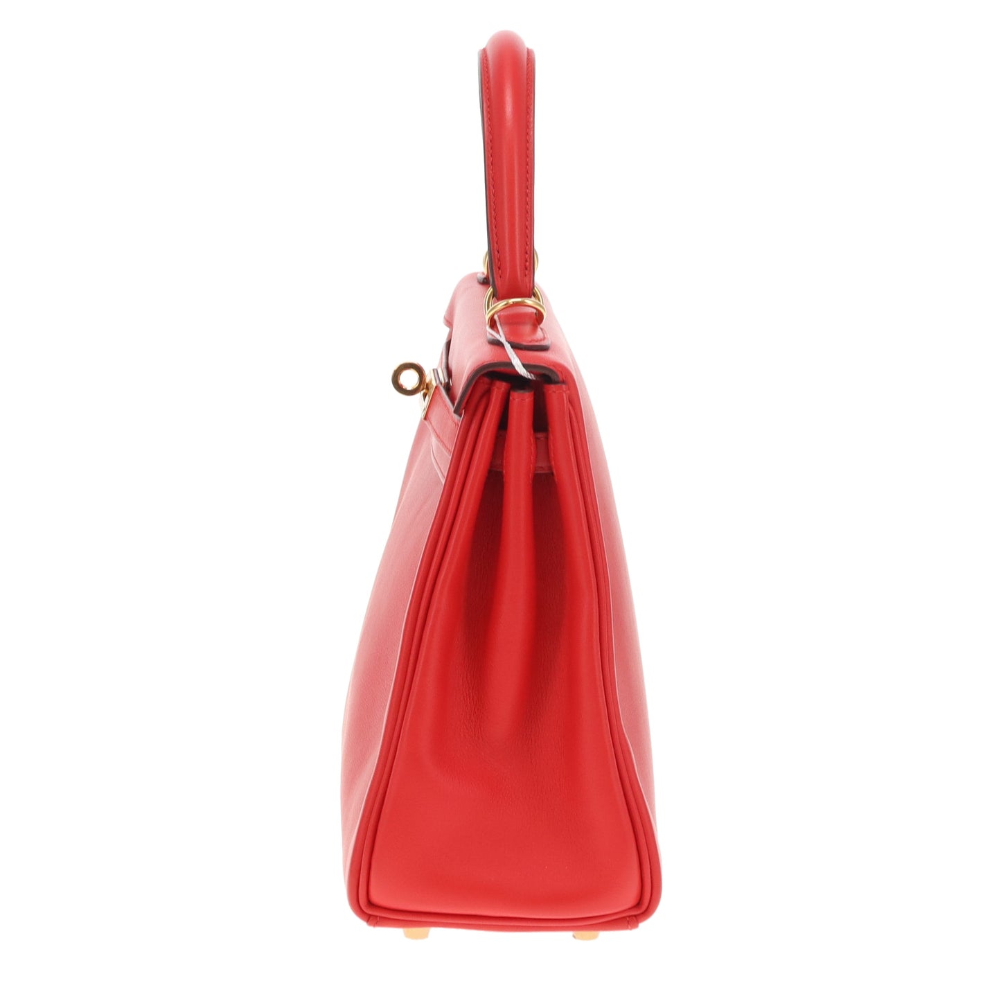 Hermes Kelly 25 Retourne Rouge de Coeur Swift GHW 2020