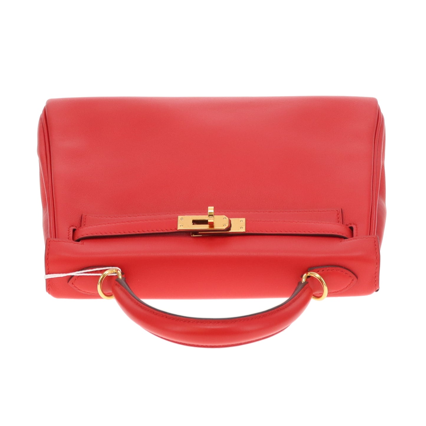 Hermes Kelly 25 Retourne Rouge de Coeur Swift GHW 2020
