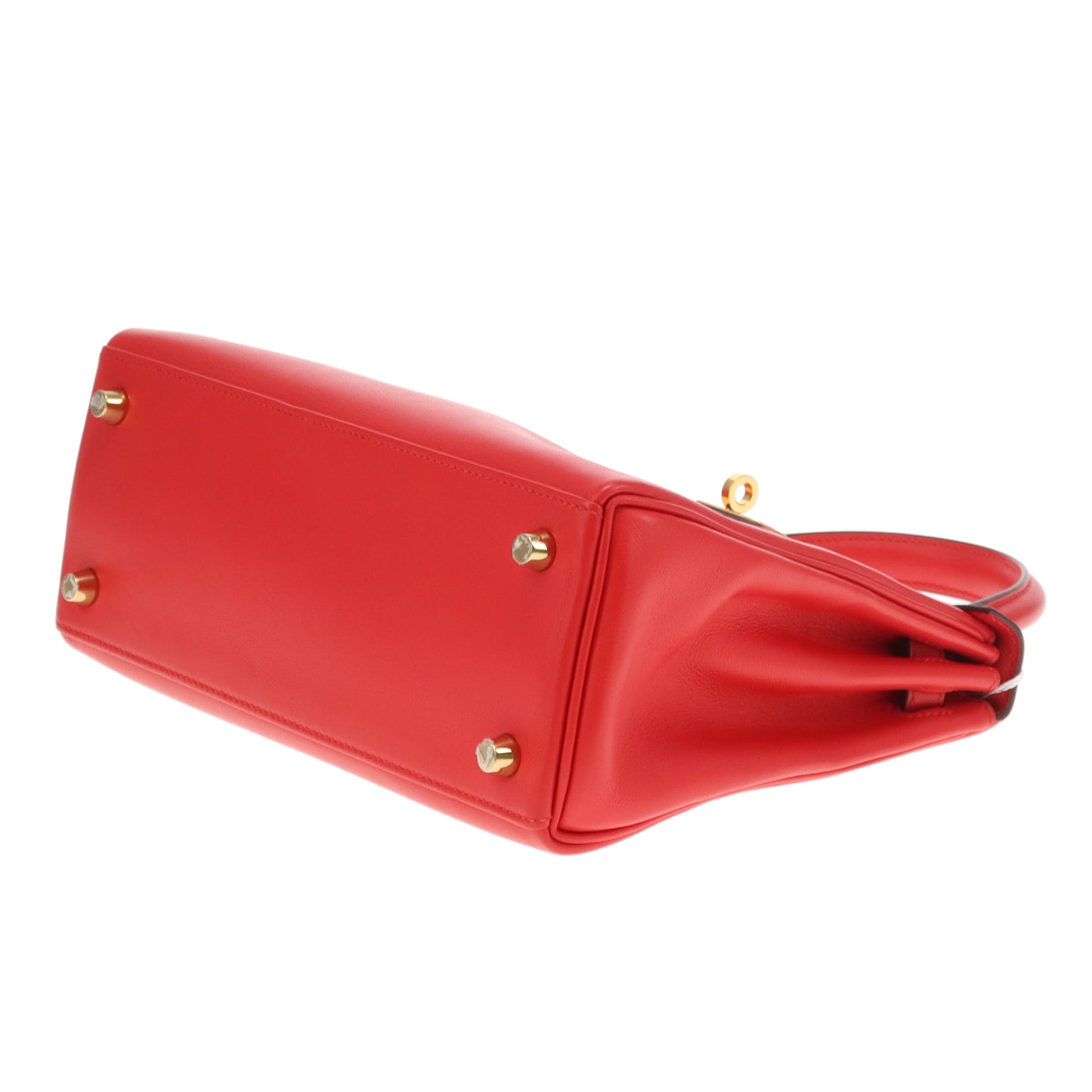 Hermes Kelly 25 Retourne Rouge de Coeur Swift GHW 2020