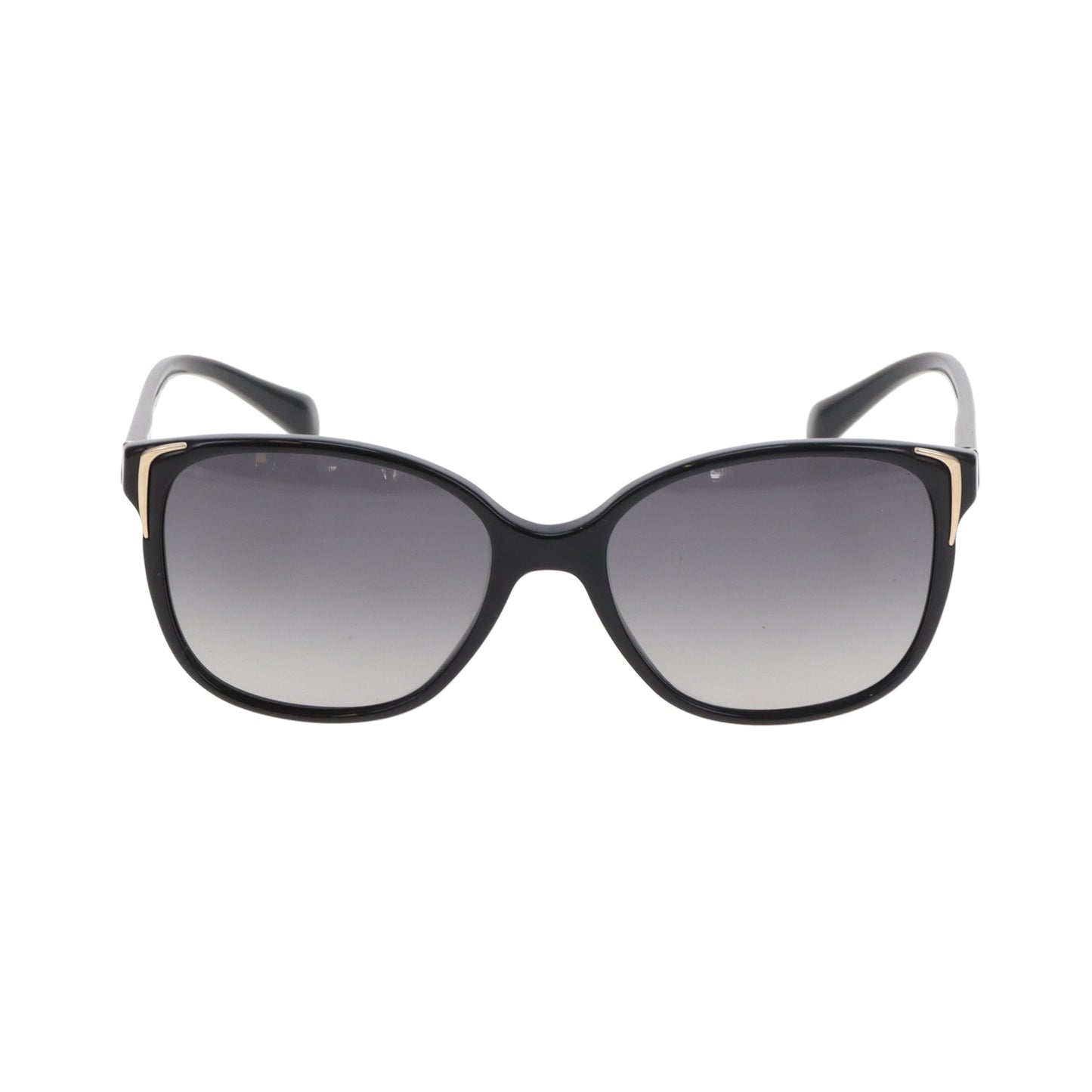 Prada Gold Edge Black Sunglasses SPR010