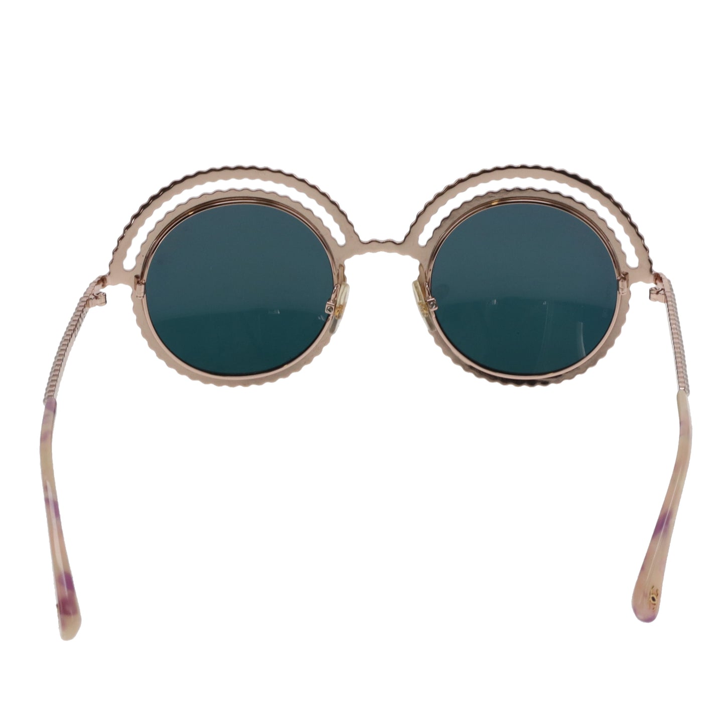Chanel 9521H Pearl Round Polarized Sunglasses Pink
