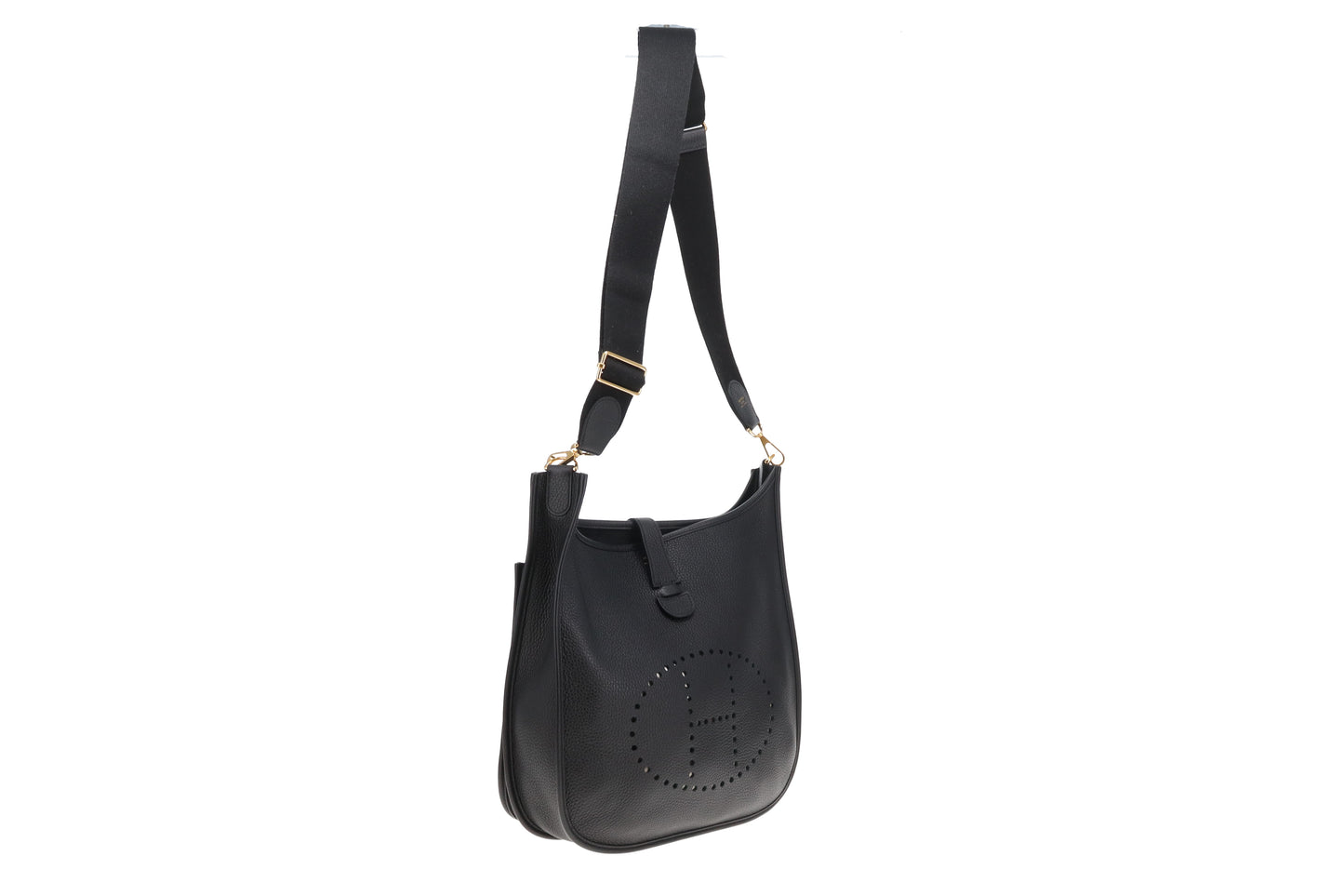Hermes Evelyne III PM Black Clemence Leather 2022