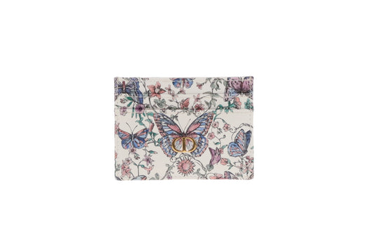 Dior Caro Lotus Freesia Card Holder