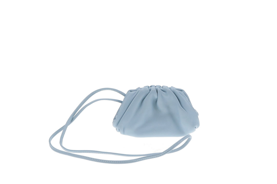 Bottega Veneta The Pouch Coin Purse Light Blue