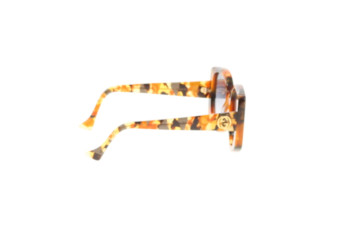 Gucci GG1257S Sunglasses Oversized Tortoise