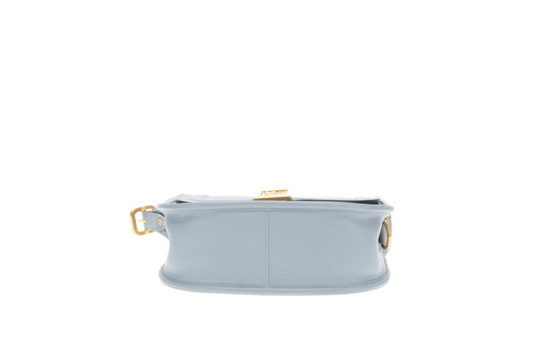 Mulberry Sadie Cloud Blue Silky Calf GHW