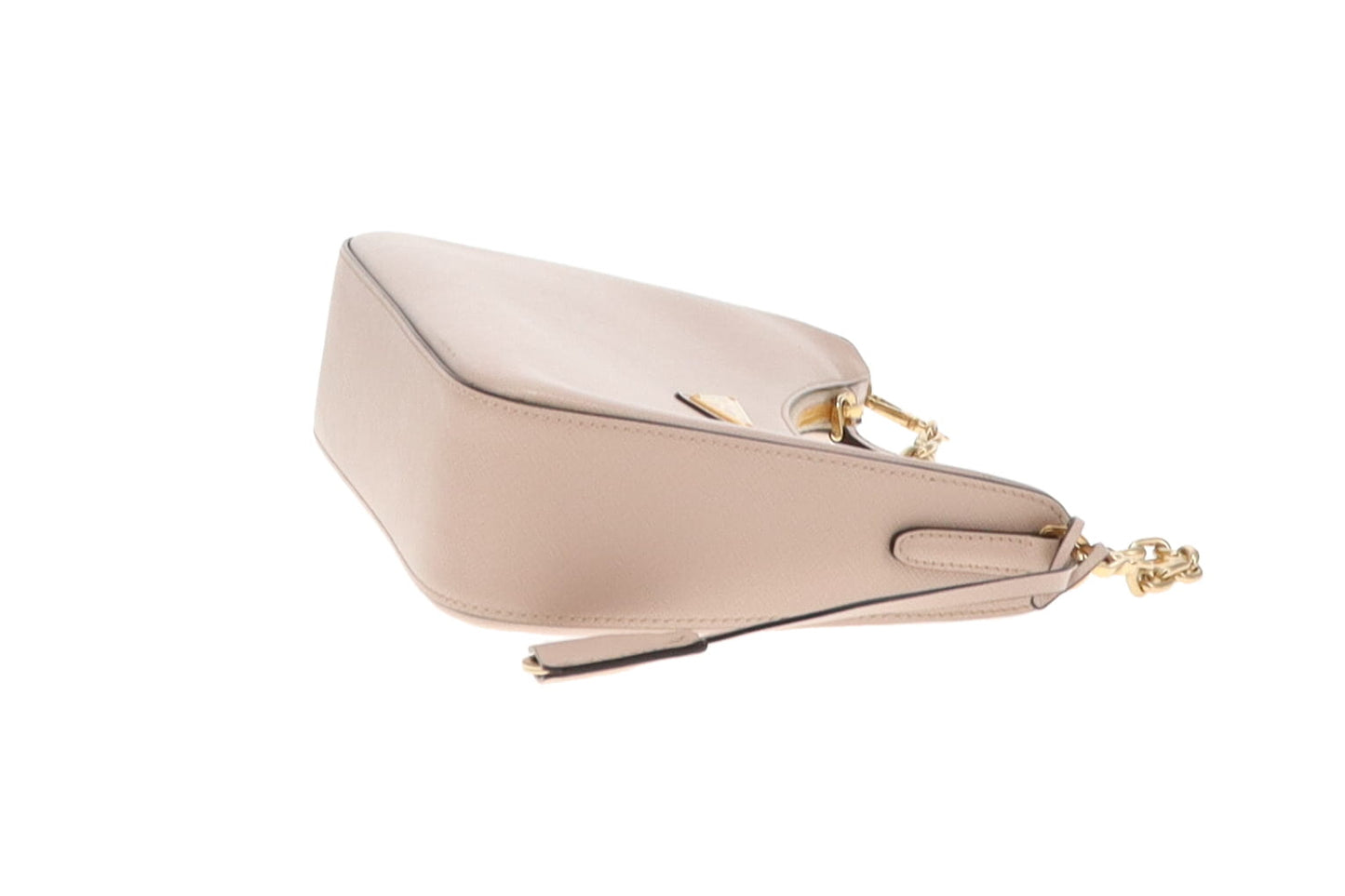 Prada Re-Edition 2005 Saffiano Leather In White Water Lily