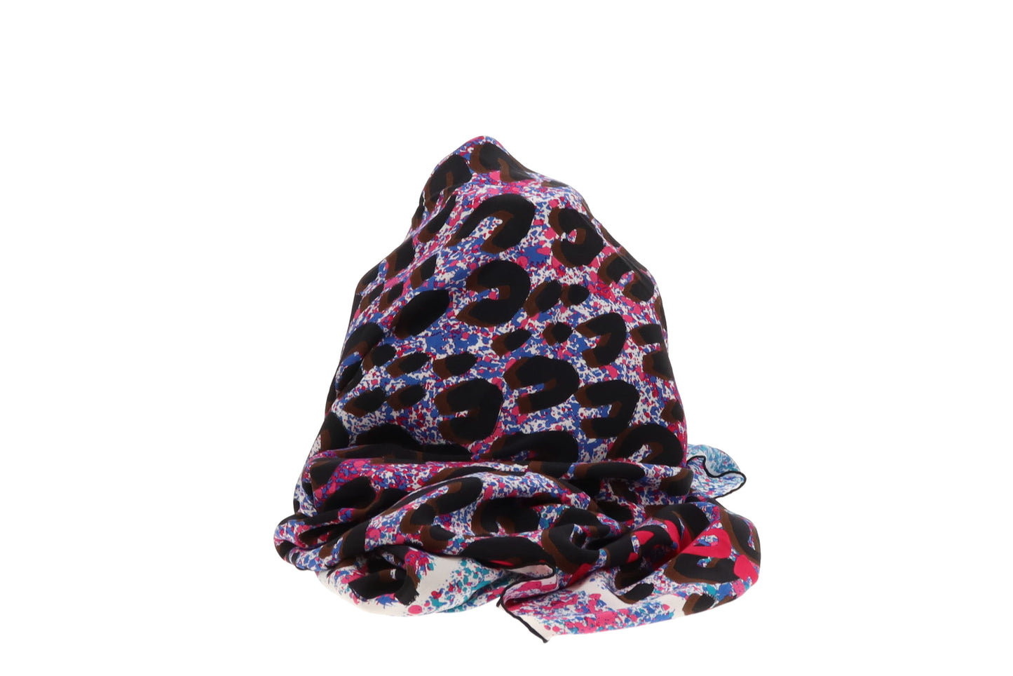 Louis Vuitton Large Silk Scarf Rare Stephen Sprouse Collection Leopard