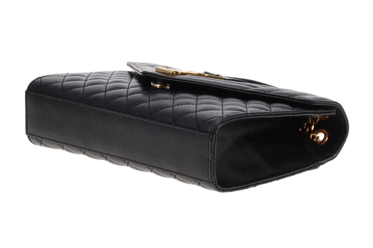 Saint Laurent Envelope Bag Medium Black GHW 2020