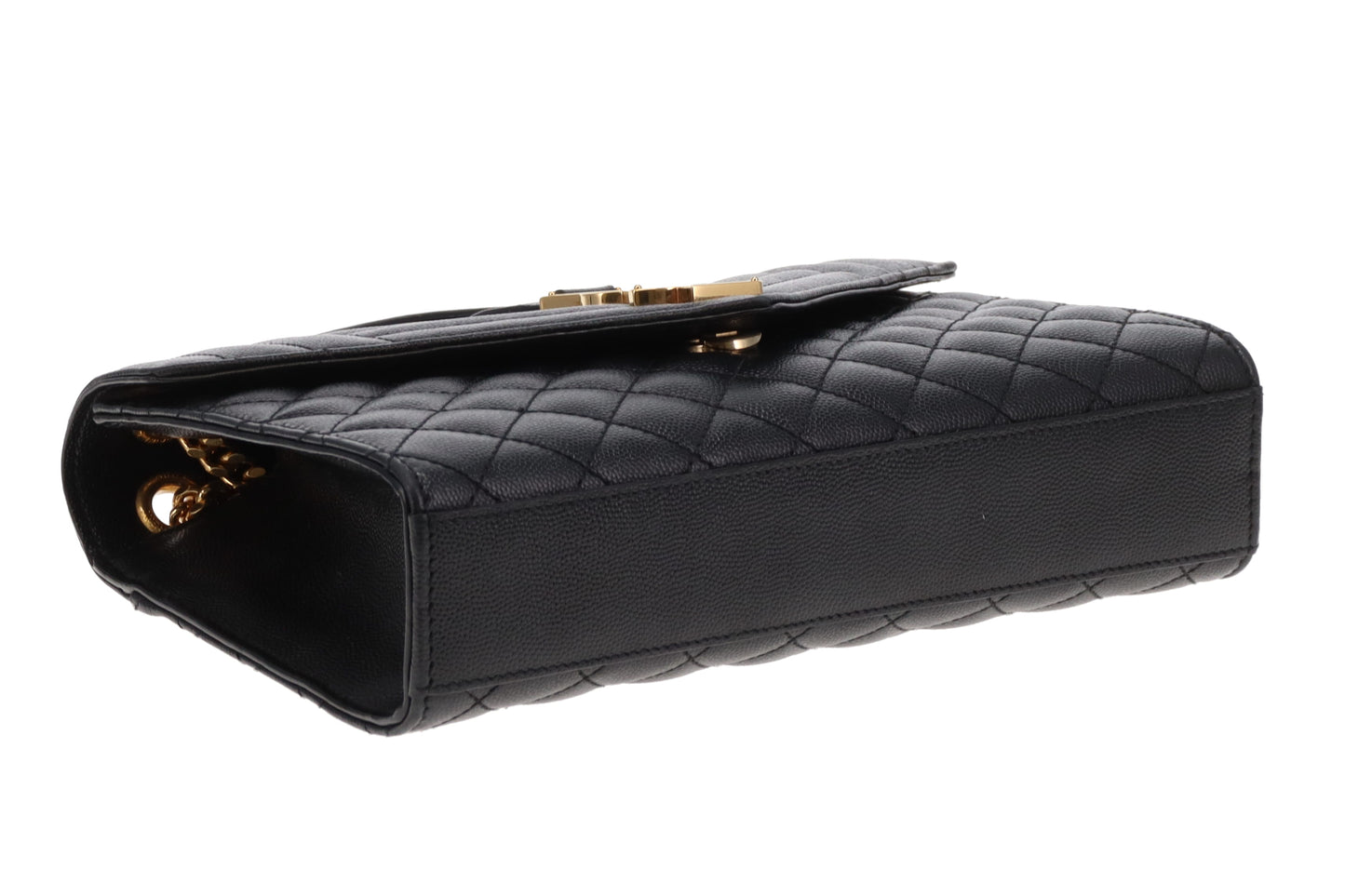 Saint Laurent Envelope Bag Medium Black GHW 2020