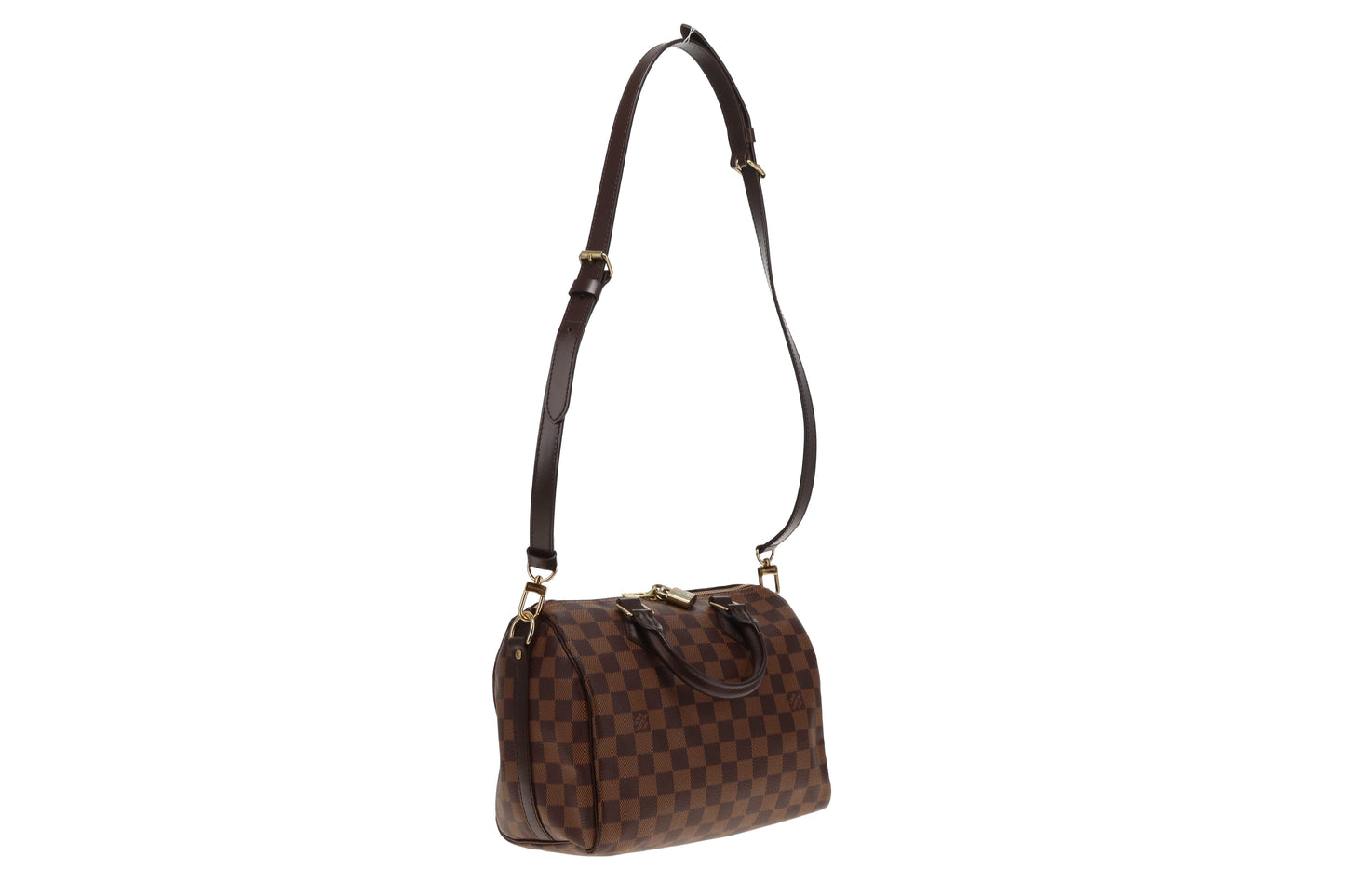 Louis Vuitton Speedy 25 Bandouliere Damier Ebene MB1147