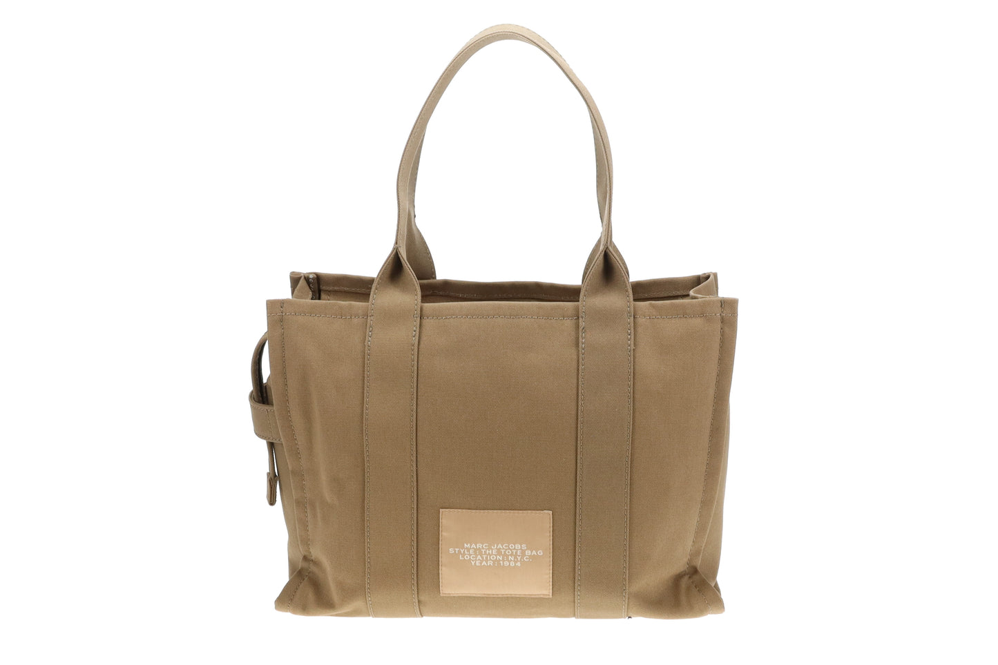 Marc Jacobs The Tote Bag Large Canvas Khaki 2