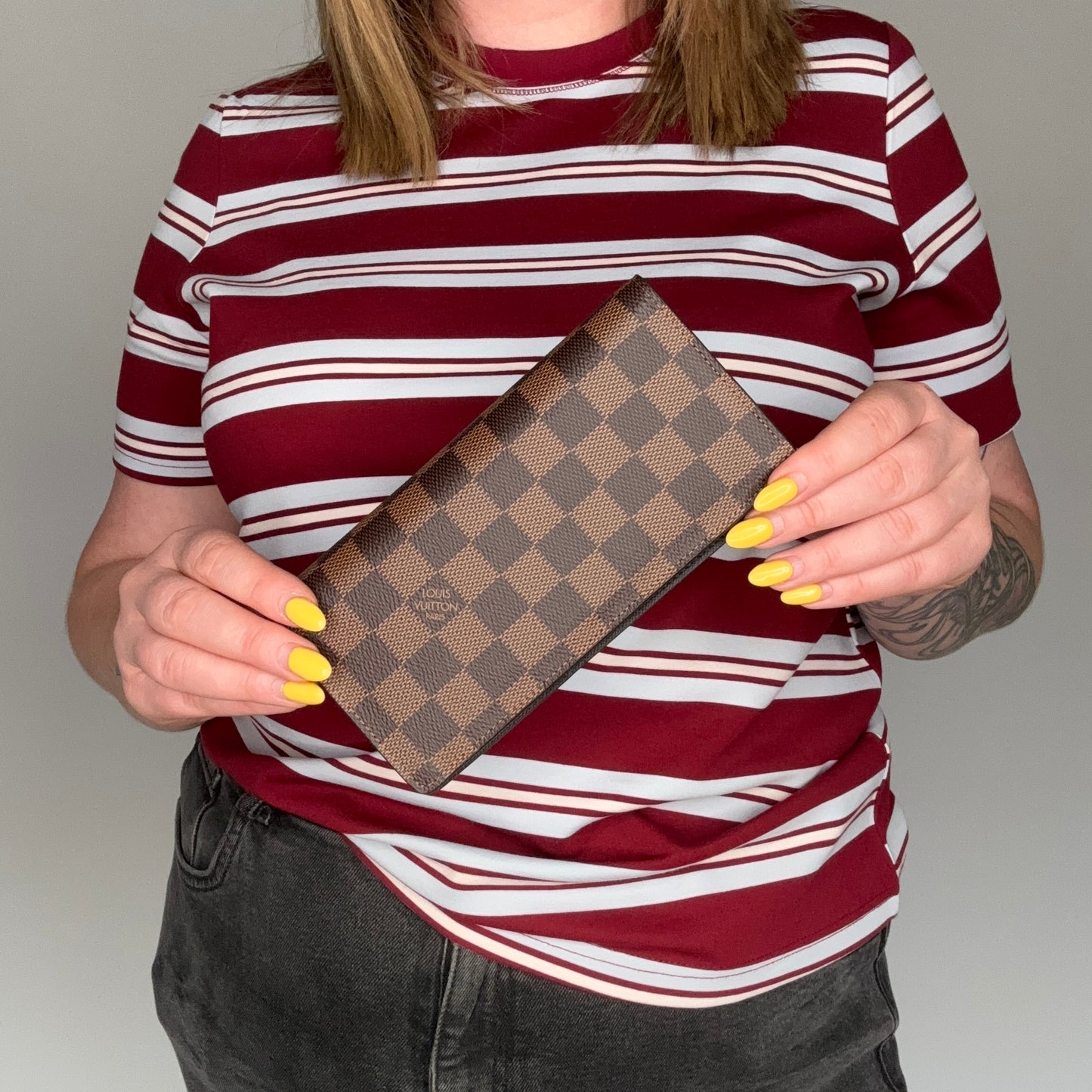 Louis Vuitton Brazza Wallet Damier Ebene RA4158 - 2018
