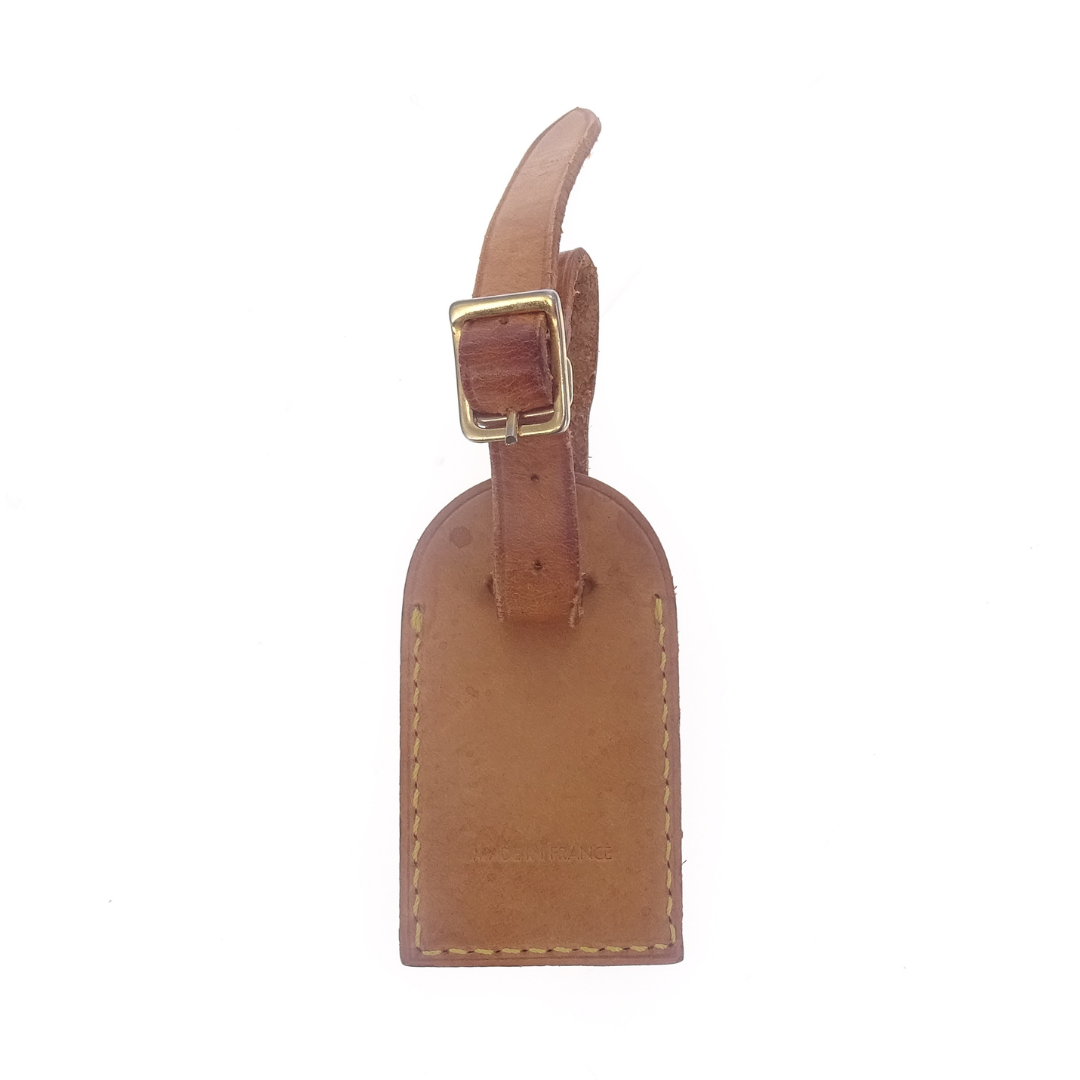 Louis Vuitton Vintage Vachetta Small Luggage Tag