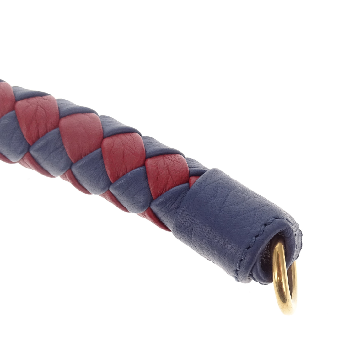 Mulberry Woven Leather Handbag Handle For Bags