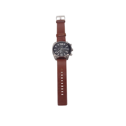 Diesel Overflow Chronograph Black Dial Men's Watch