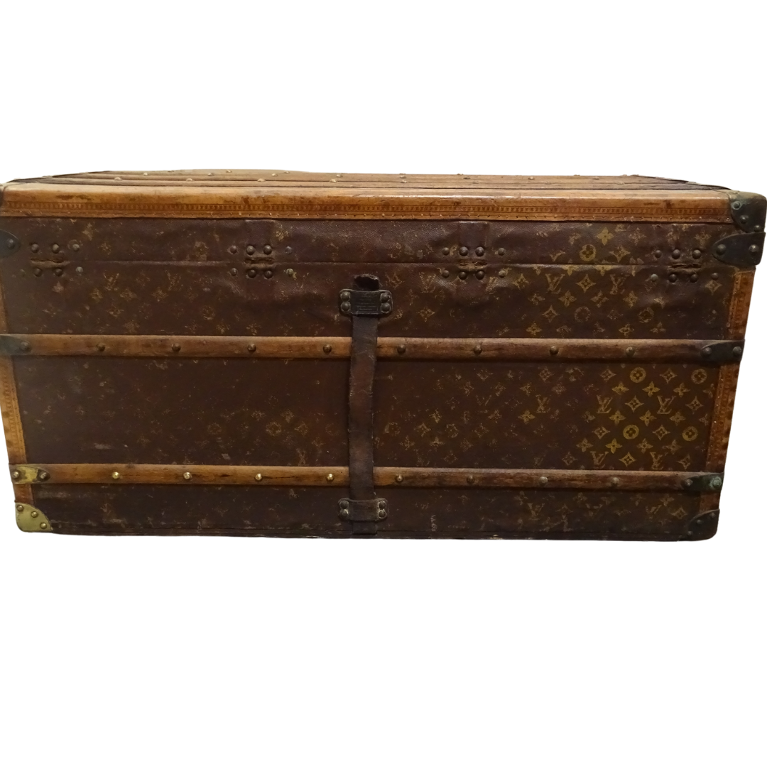 Louis Vuitton Antique Steamer Trunk 1920's - 1930's
