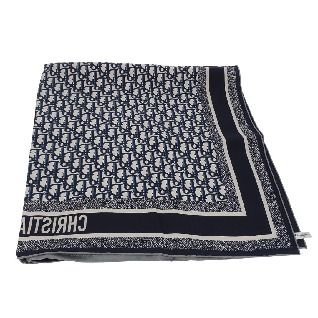 Dior Diortwin Scarf Oblique 90x90
