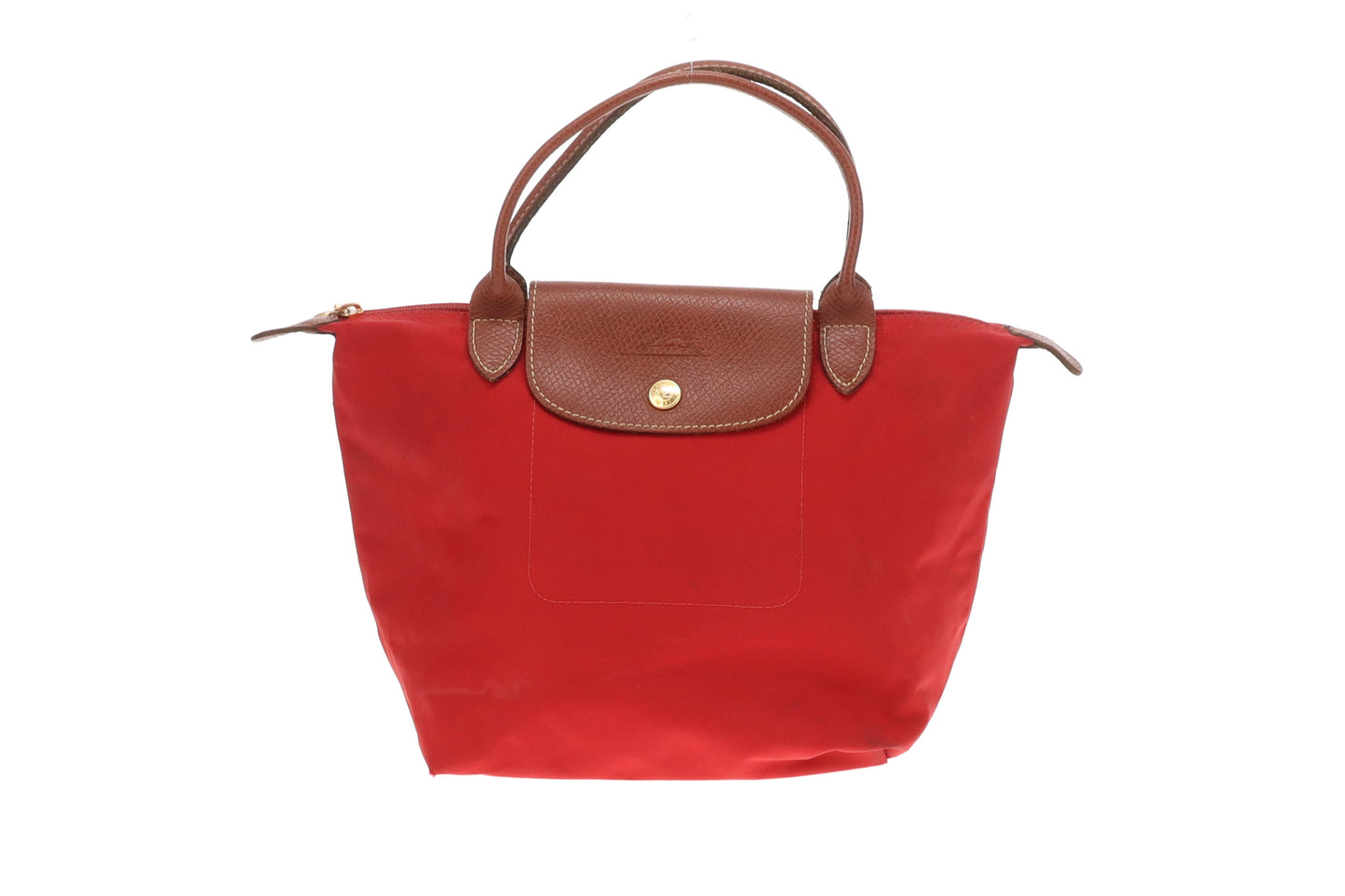 Longchamp Le Pliage Small Red Nylon