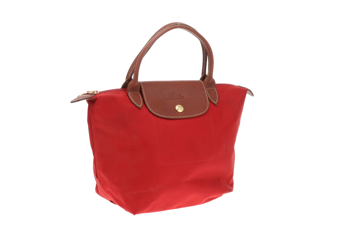 Longchamp Le Pliage Small Red Nylon