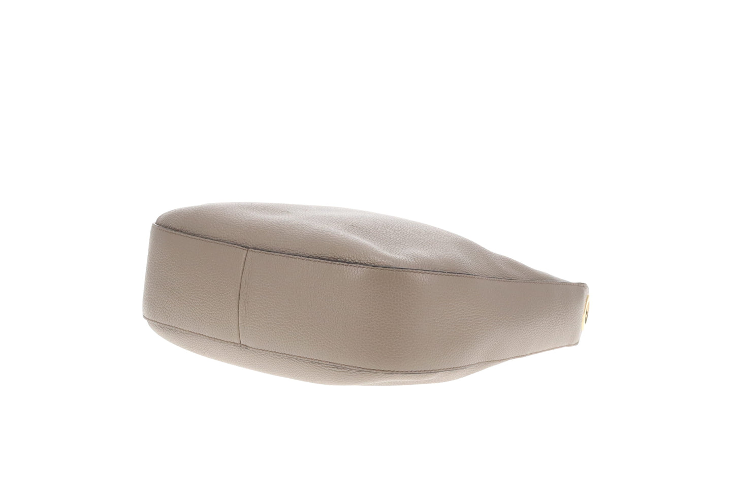 Prada Hobo Taupe Leather with Striped Canavs Strap