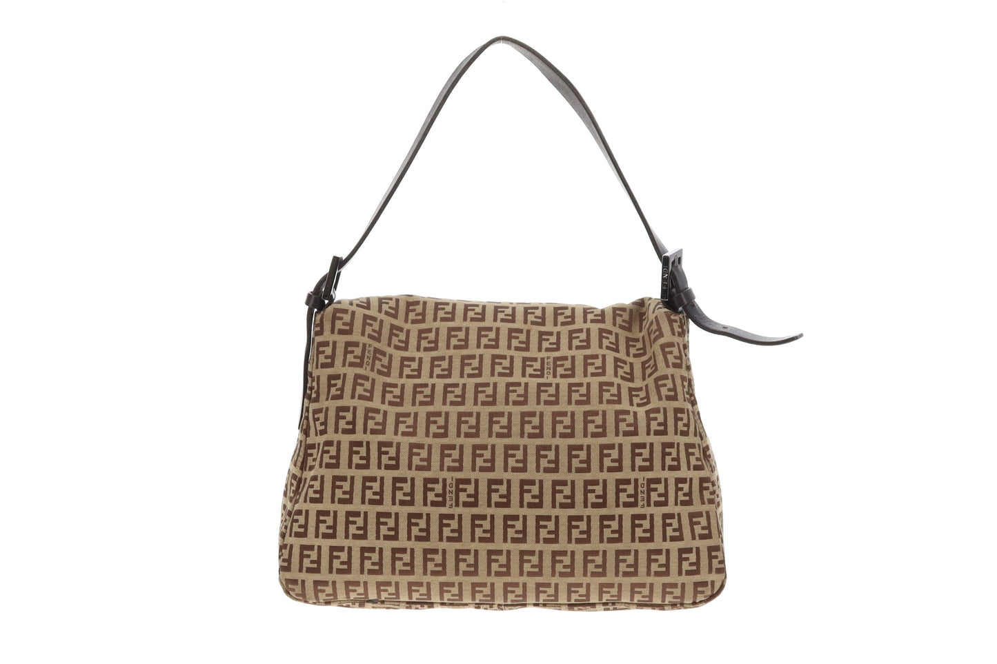 Fendi Zucchino Mama Flap Bag Vintage