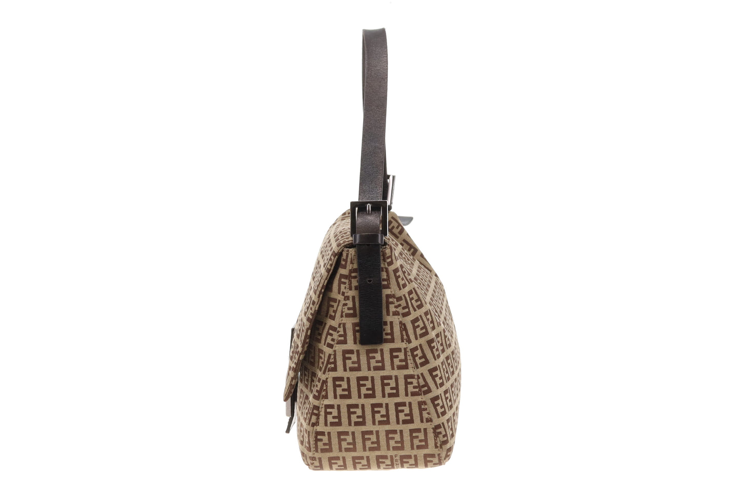 Fendi Zucchino Mama Flap Bag Vintage