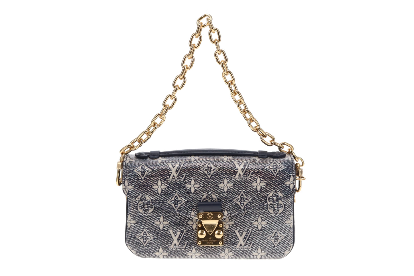 Louis Vuitton Metis East West Monoglam Bleu (NFID)