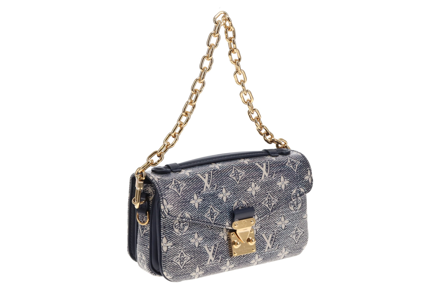 Louis Vuitton Metis East West Monoglam Bleu (NFID)