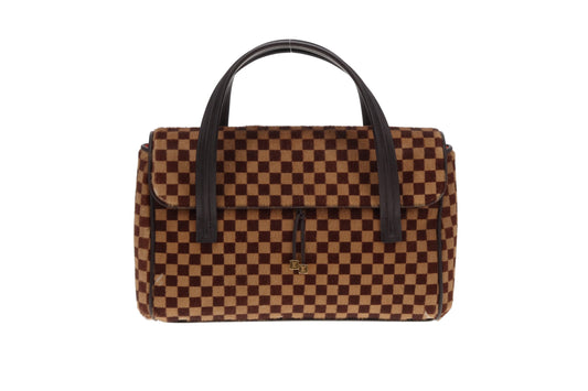 Louis Vuitton Lion Damier Sauvage Top Handle Bag Vintage