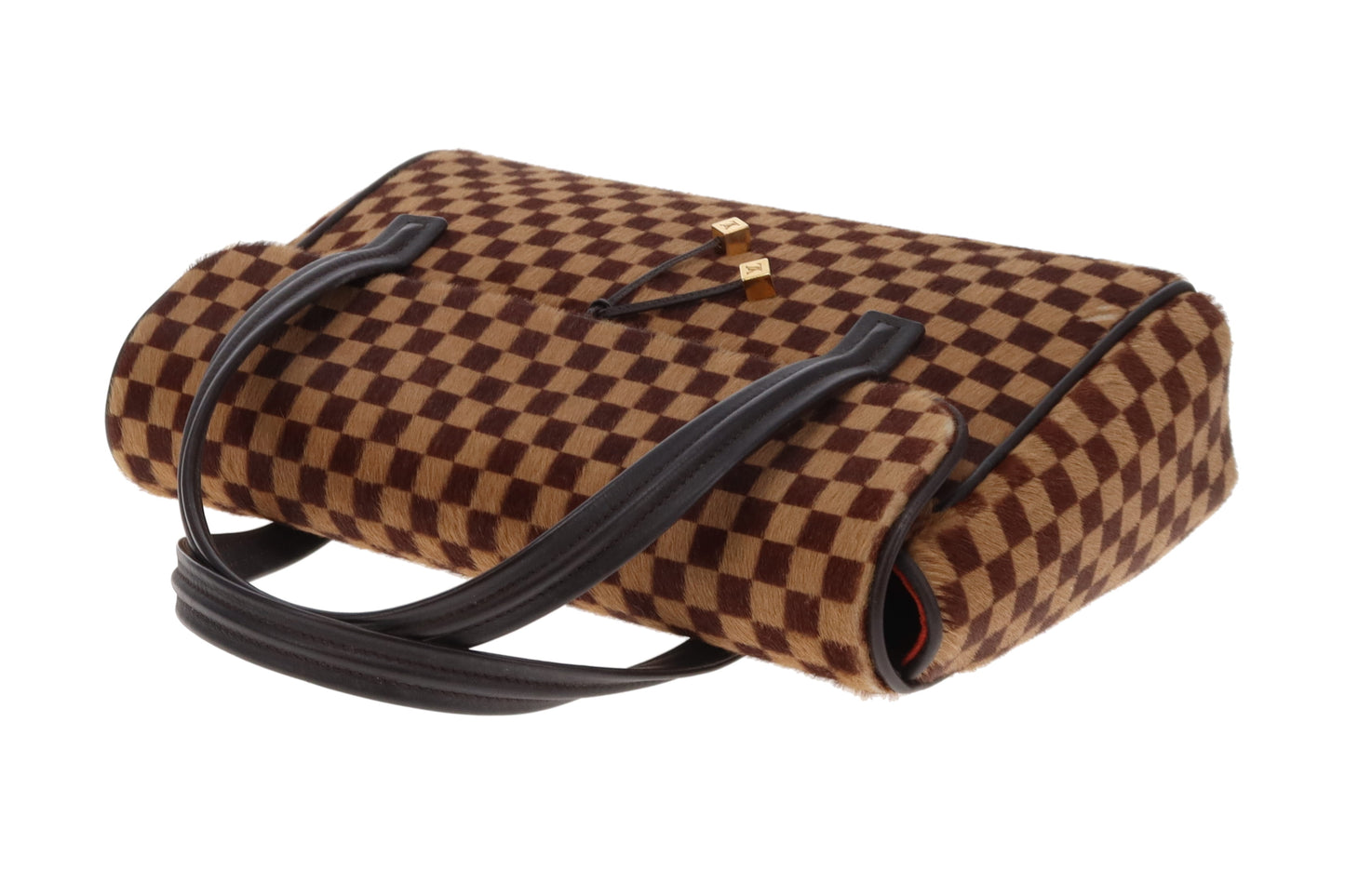 Louis Vuitton Lion Damier Sauvage Top Handle Bag Vintage
