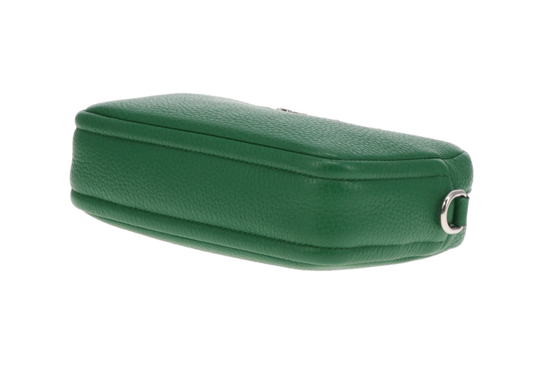 Prada Camera Bag Green Leather with 2 x Straps
