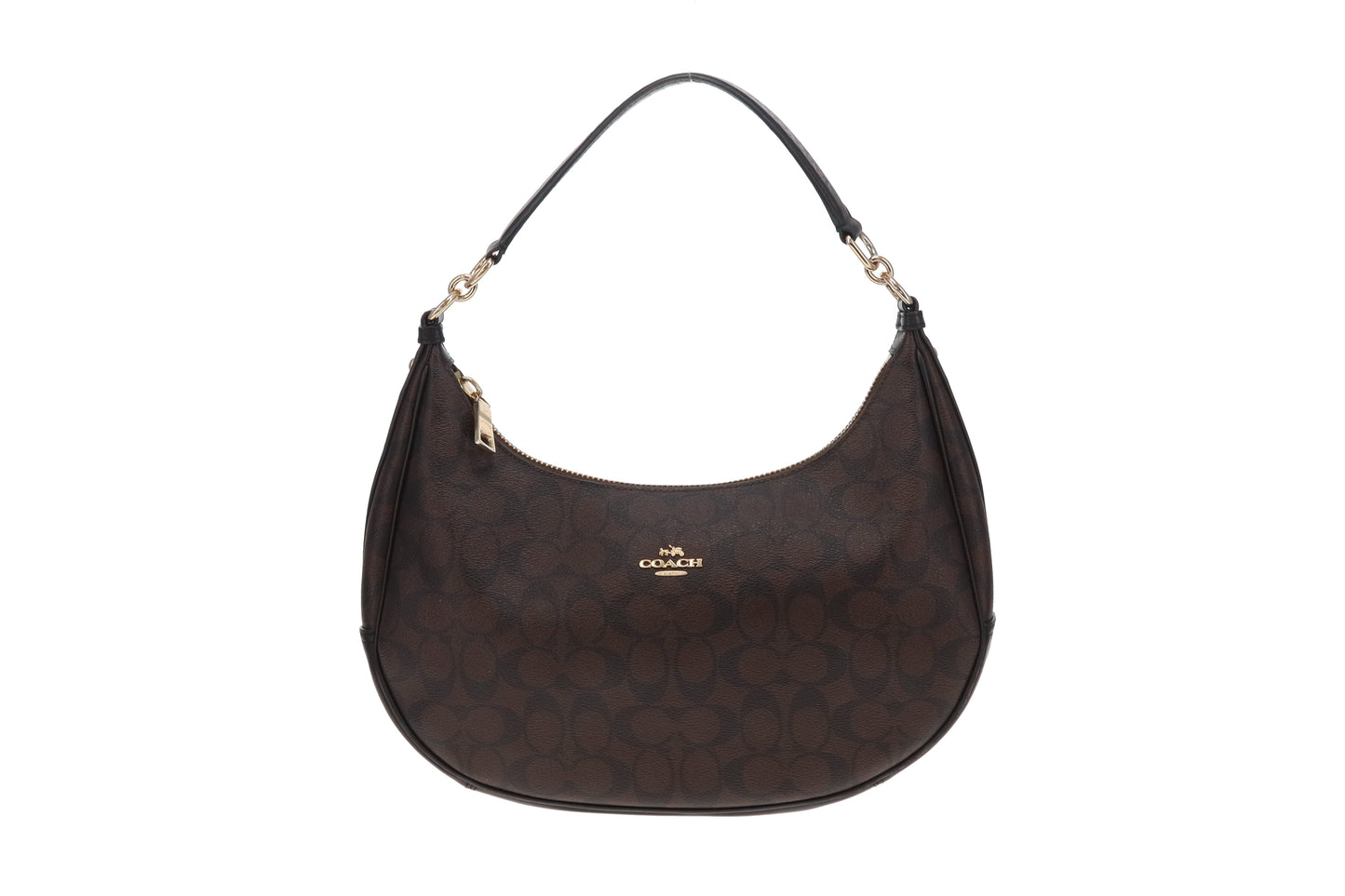 Coach Teri Signature Hobo Brown