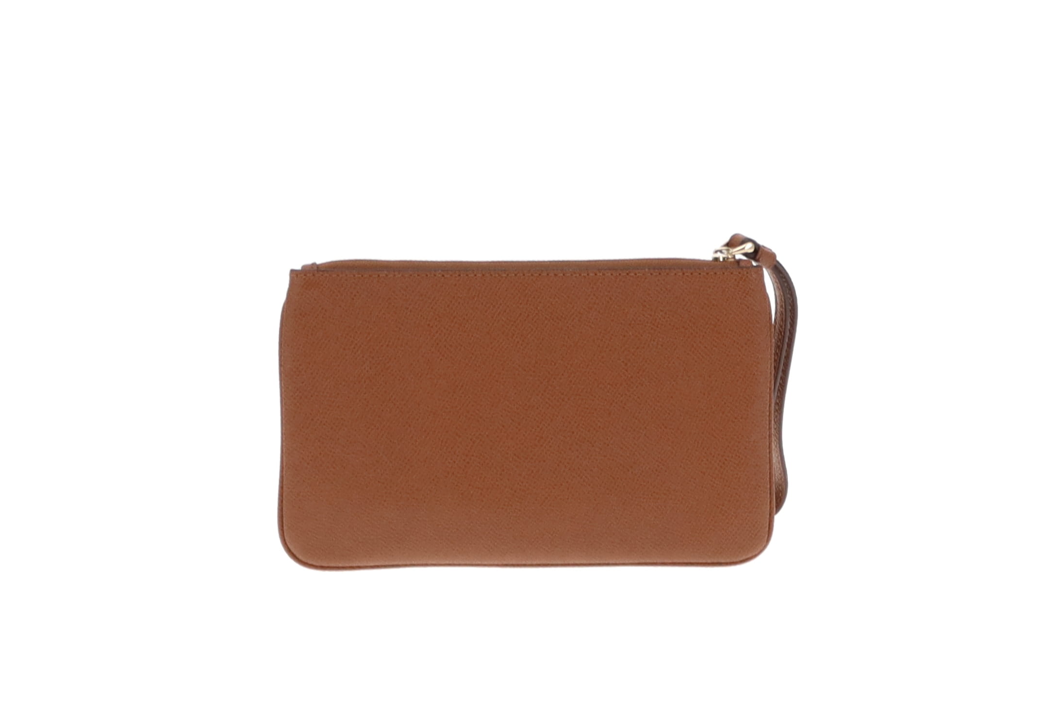 Coach Tan Cross Grain Leather Wristlet Designer Exchange Ltd