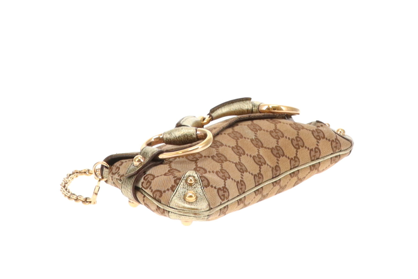 Gucci Horsebit Tom Ford Era Chain Clutch Gold