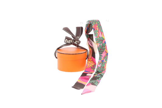 Hermes Twilly Doll Upcycling LA Source De Pegase Silk