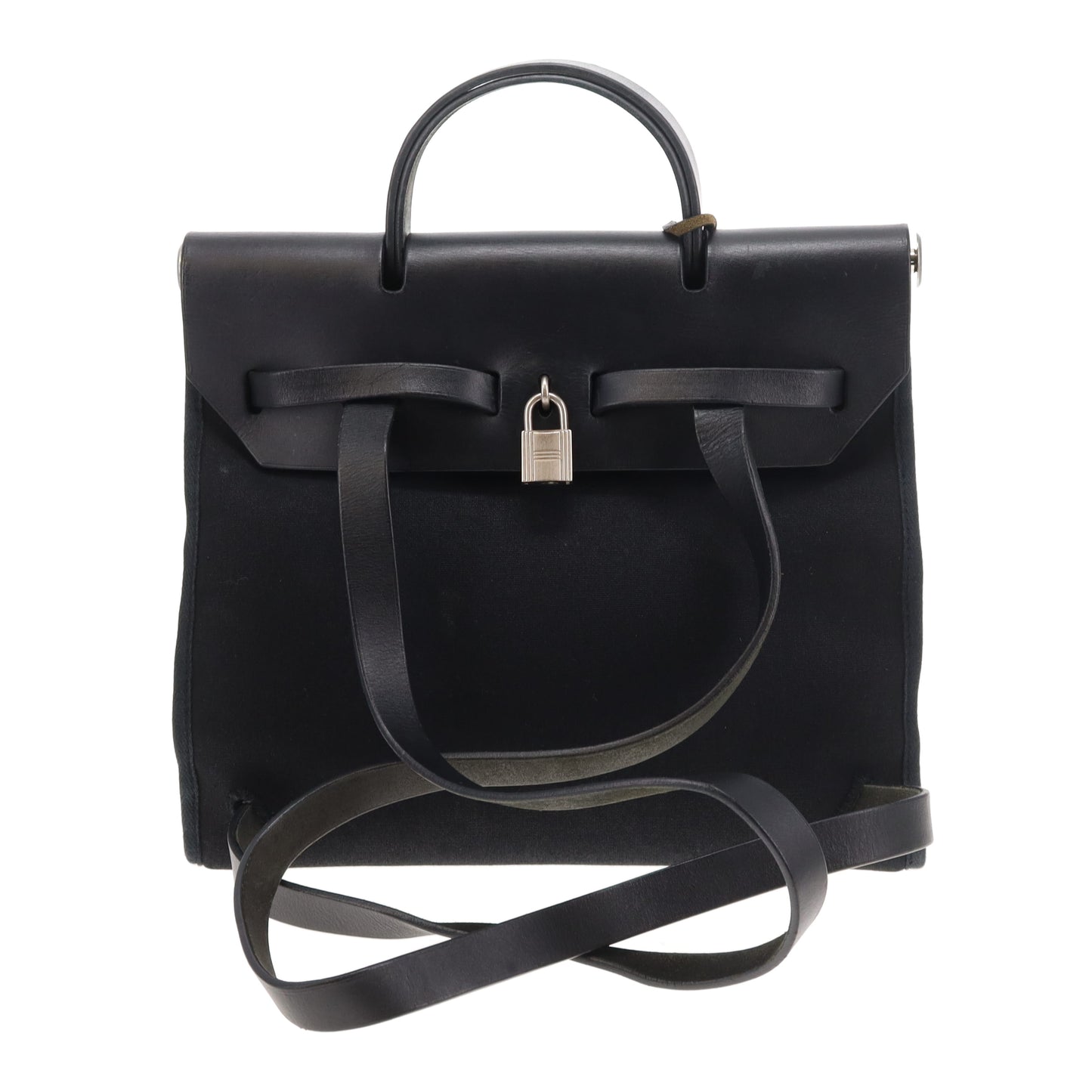 Hermes Herbag Backpack Black 1999