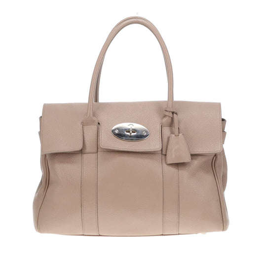 Mulberry Bayswater Putty Pebbled Leather SHW