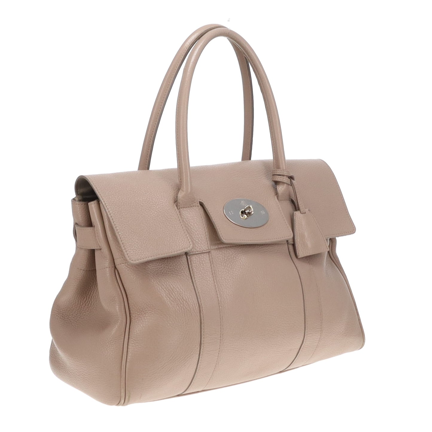 Mulberry Bayswater Putty Pebbled Leather SHW