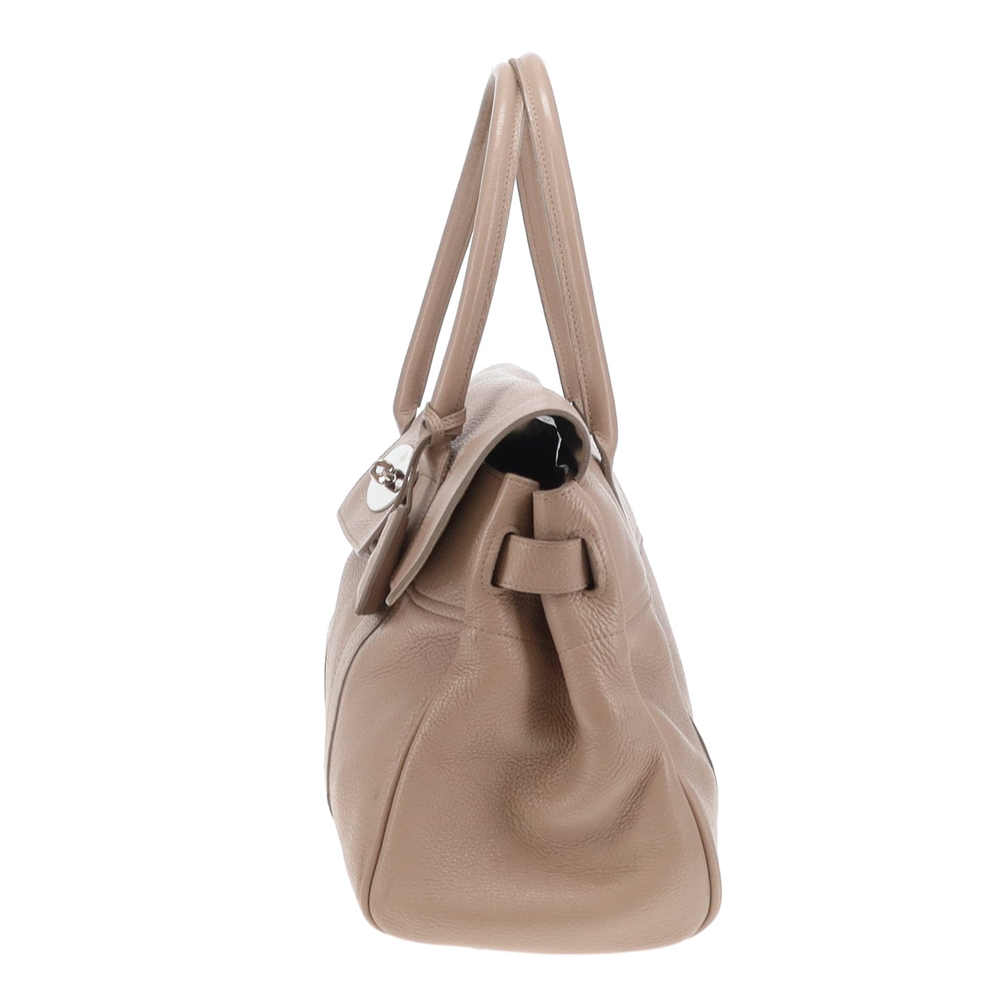 Mulberry Bayswater Putty Pebbled Leather SHW