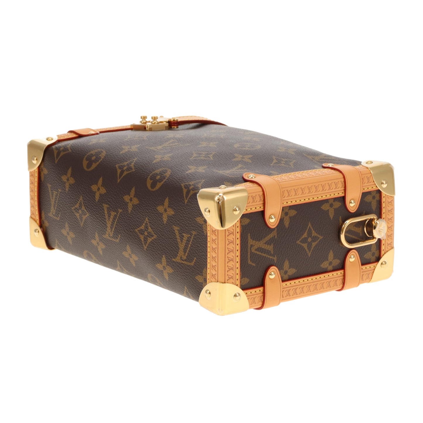 Louis Vuitton Side Trunk MM In Monogram Canvas