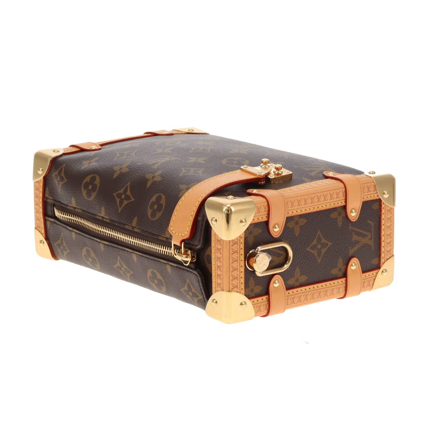 Louis Vuitton Side Trunk MM In Monogram Canvas