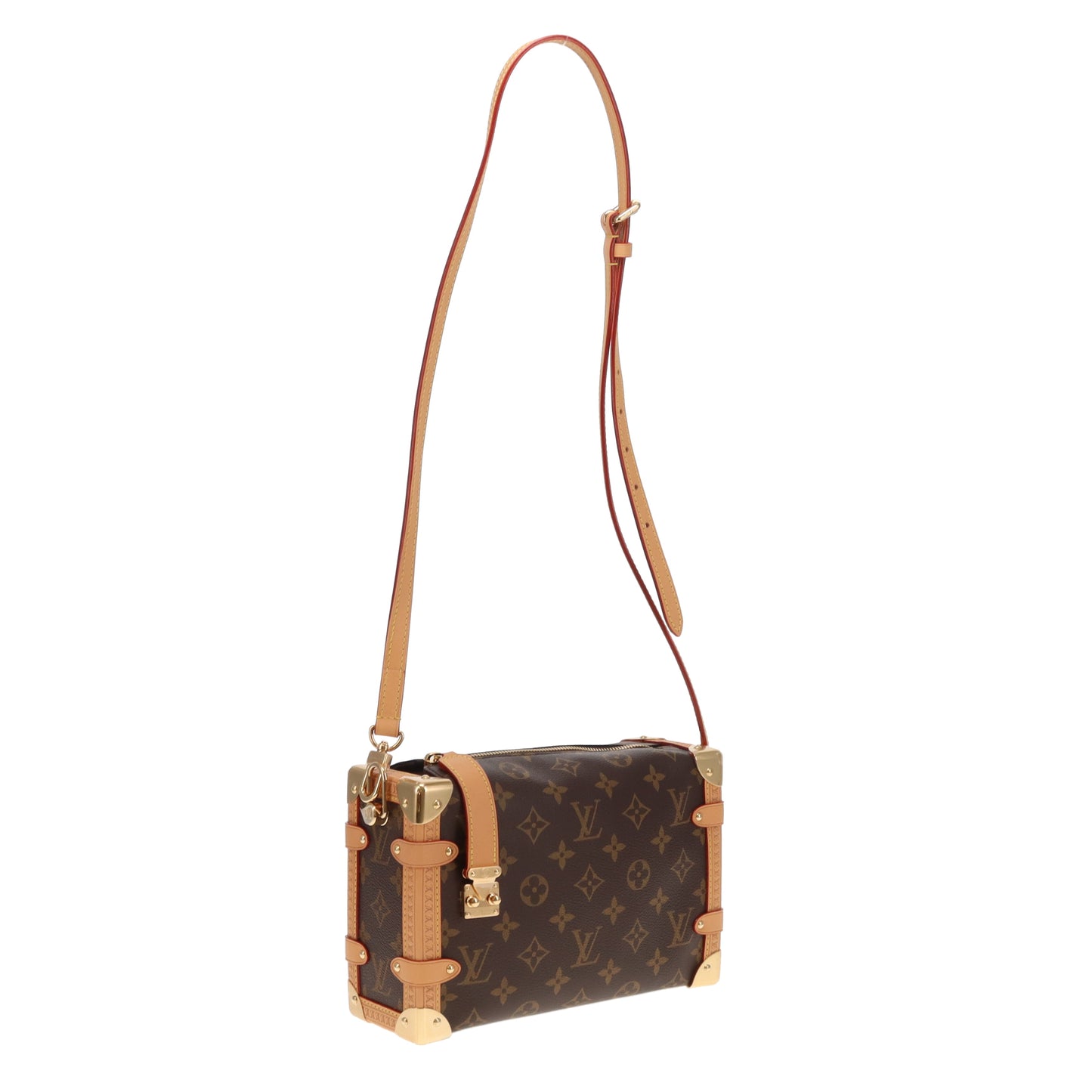 Louis Vuitton Side Trunk MM In Monogram Canvas