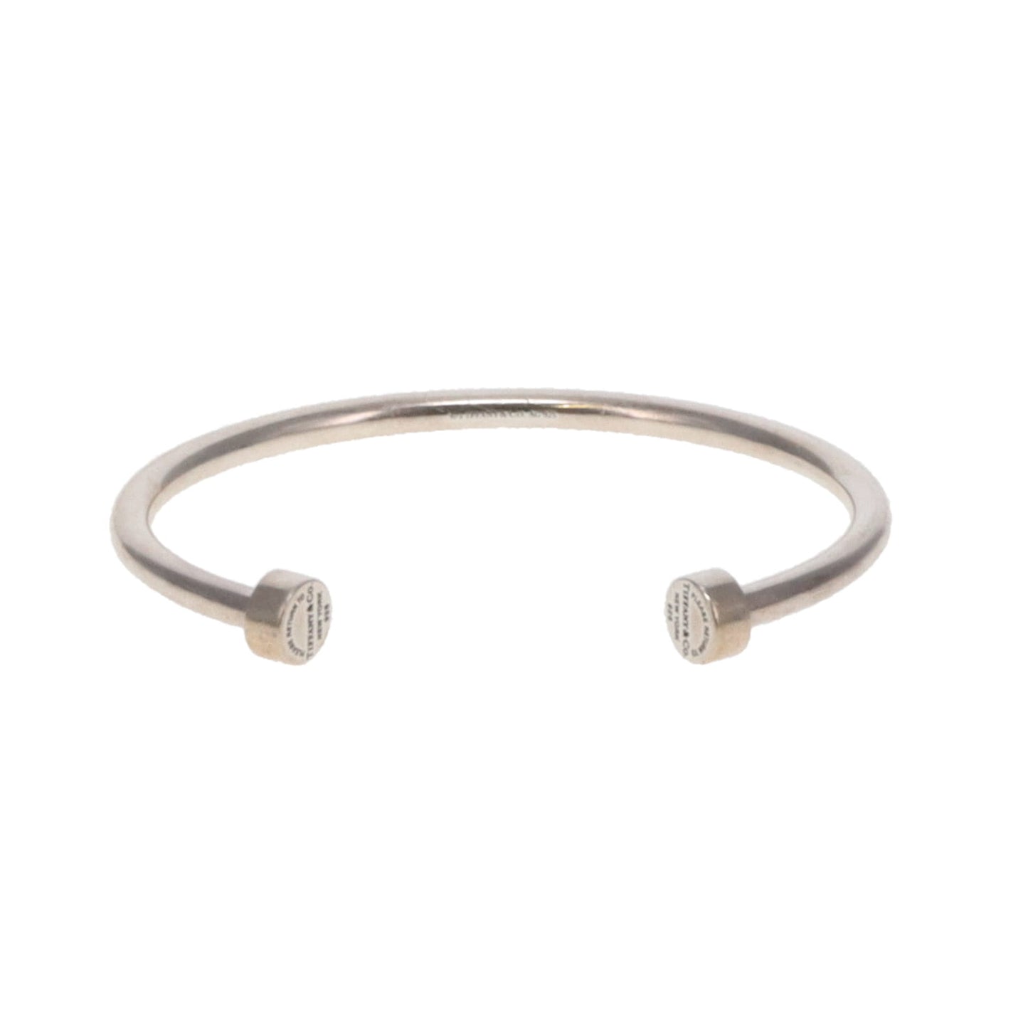 Tiffany & Co. Return to Tiffany Circle Edge Cuff Sterling Silver