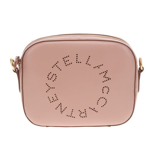 Stella McCartney Logo Camera Bag Lavander Faux Leather