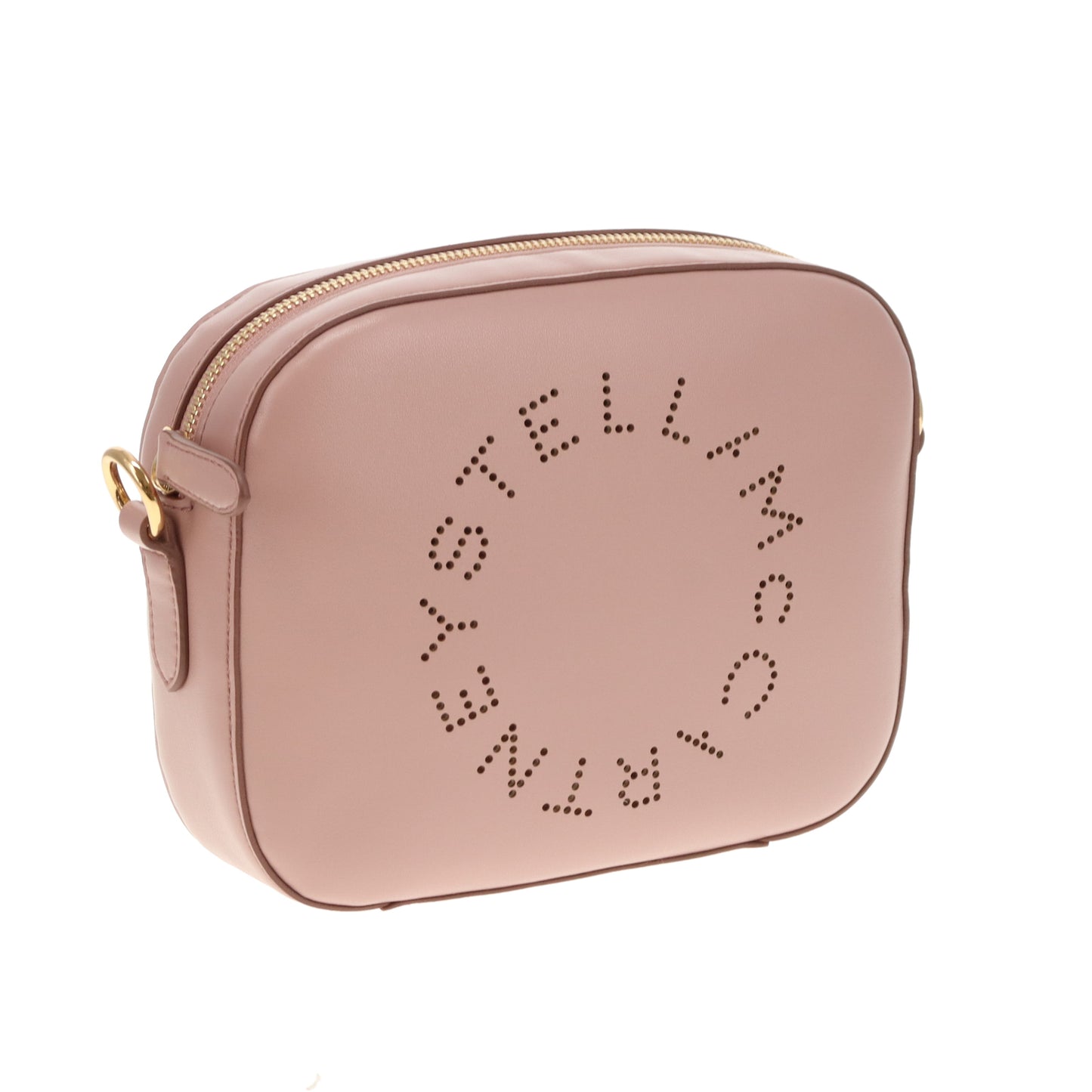 Stella McCartney Logo Camera Bag Lavander Faux Leather