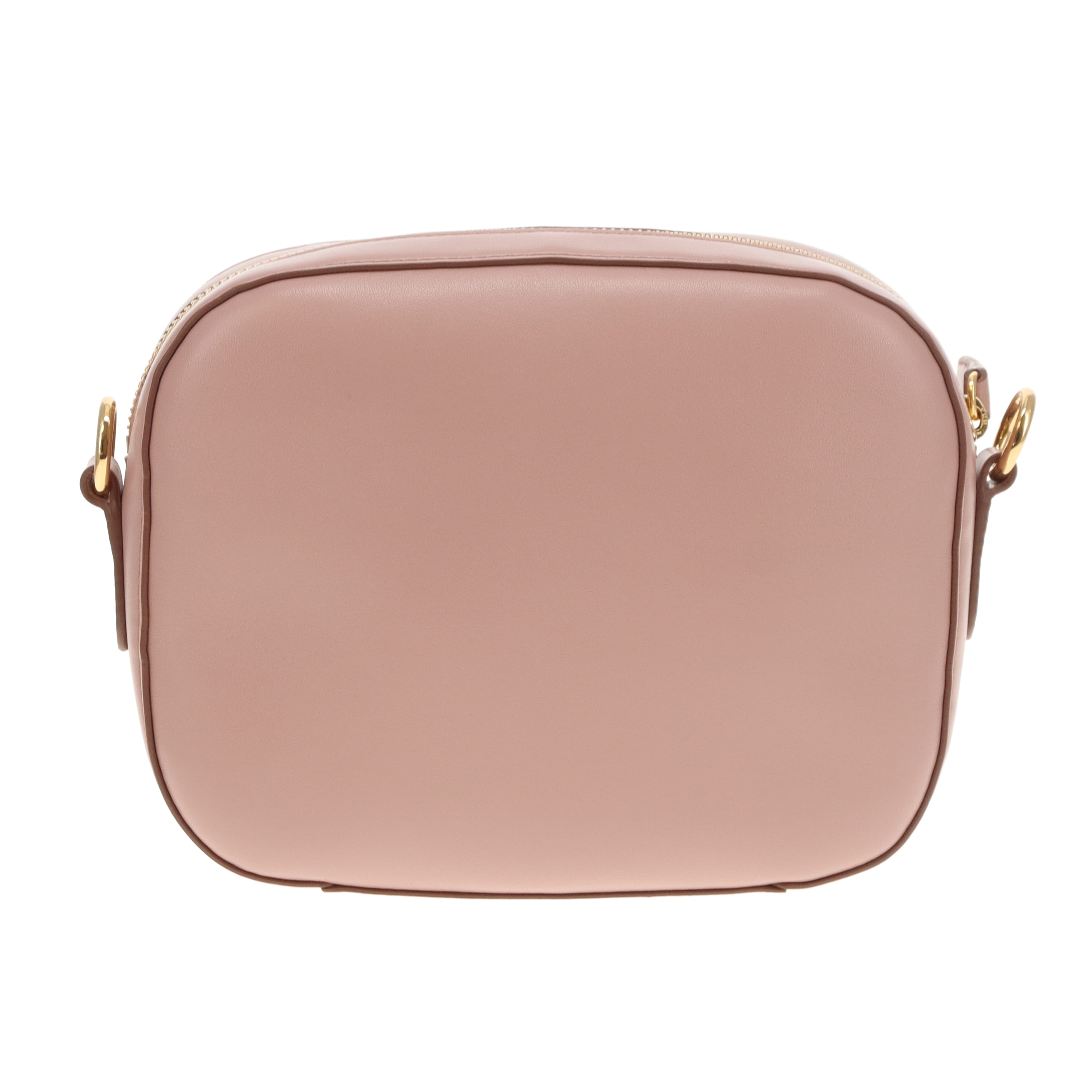 Stella McCartney ラベンダー ショルダーバッグ Stella McCartney Logo Camera Bag Lavender Faux Leather – Gold